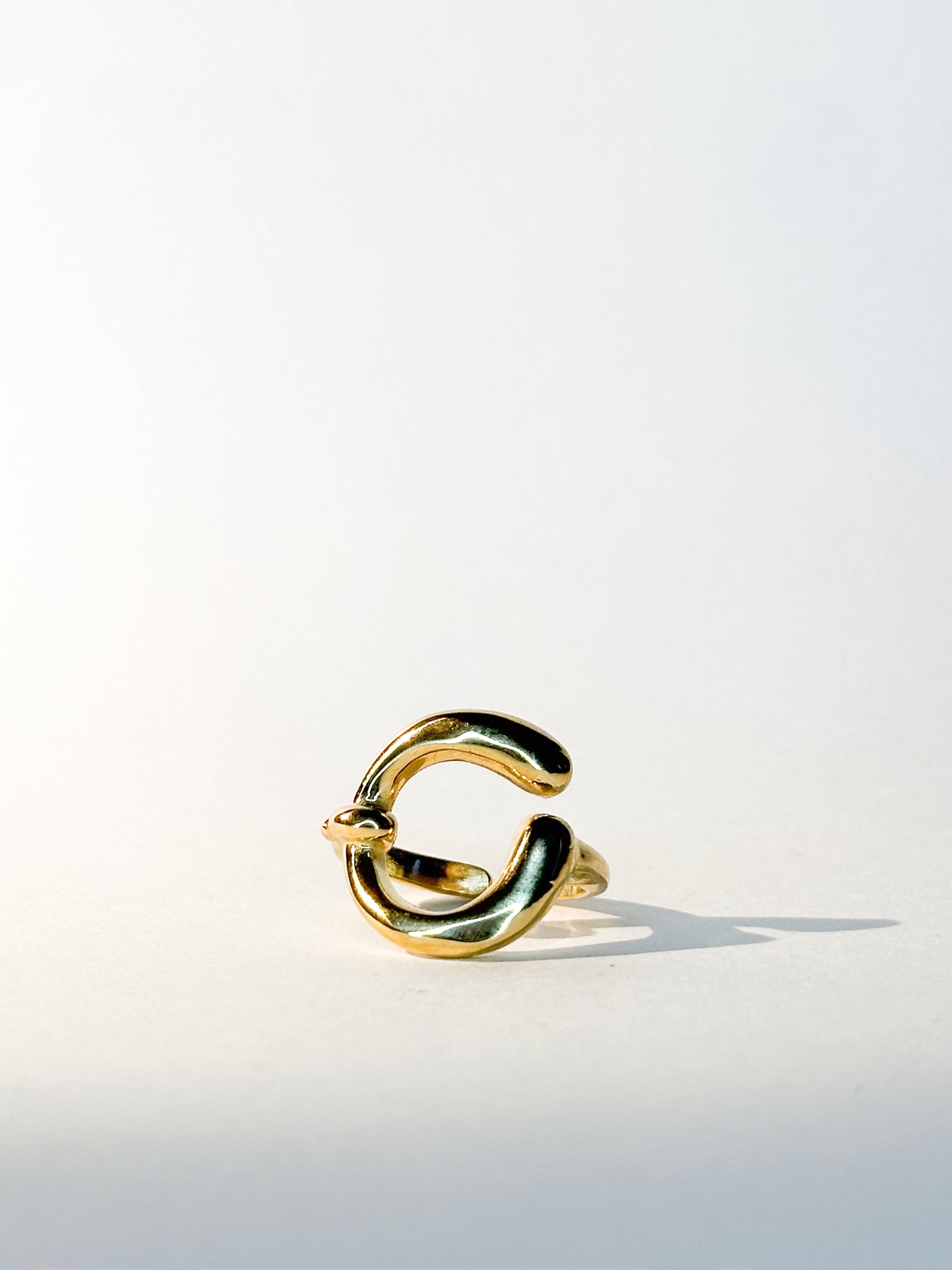 Bague Soléa dorée - Bagues - Bijoux inoxydables