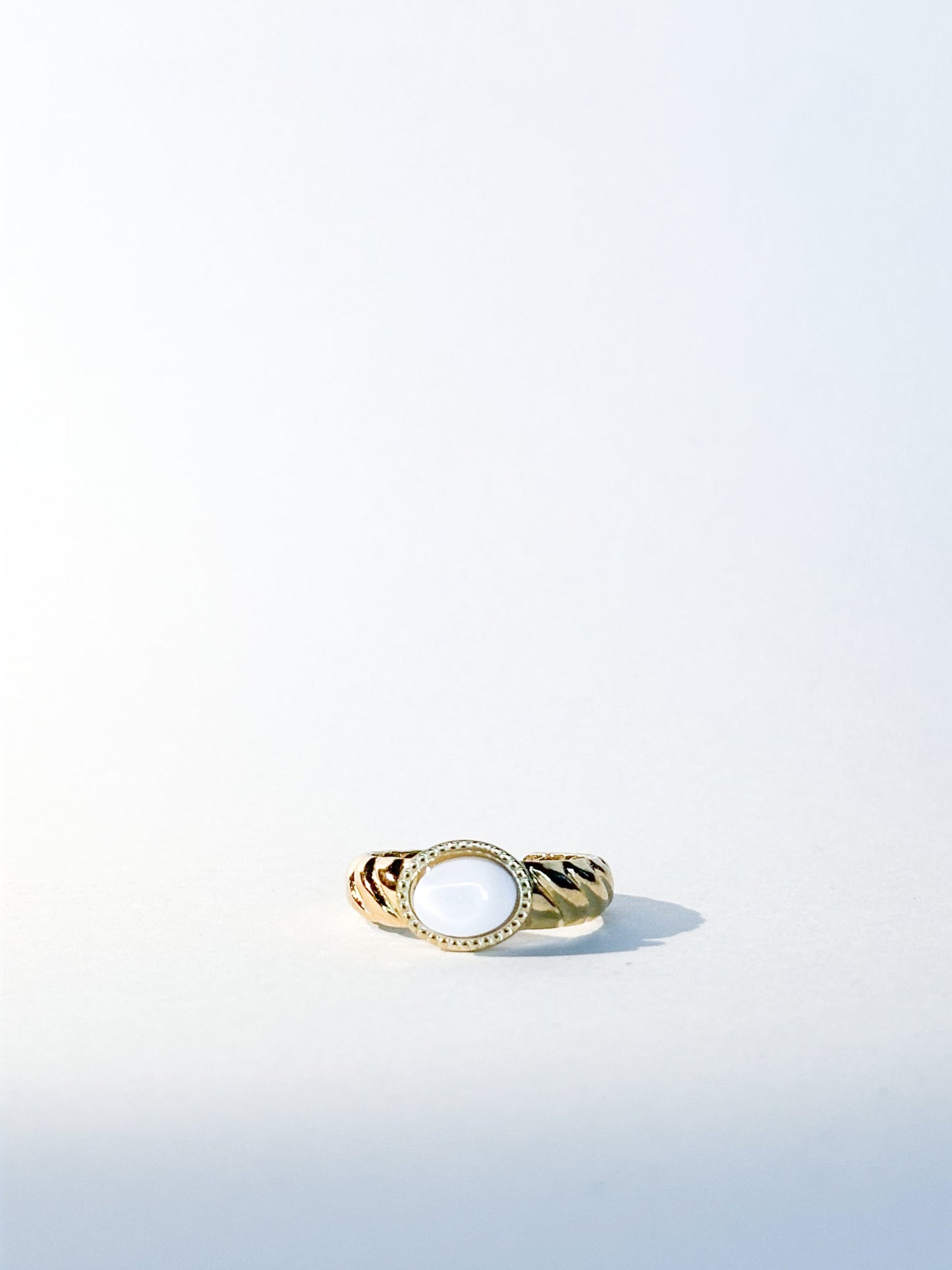 Bague Solstice verte - Bagues - Bijoux inoxydables