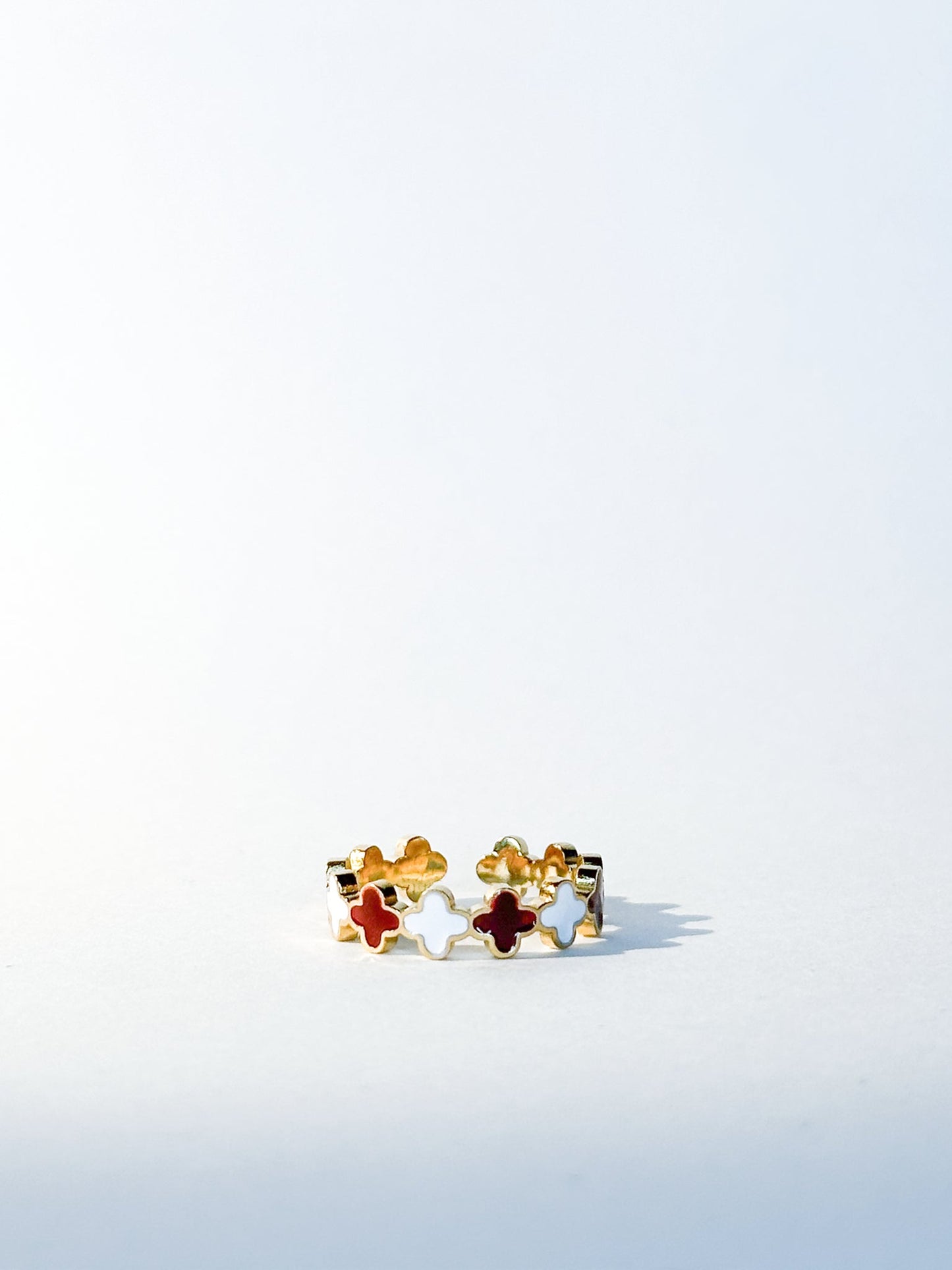 Bague Trèfle Écarlate - Bagues - Bijoux inoxydables