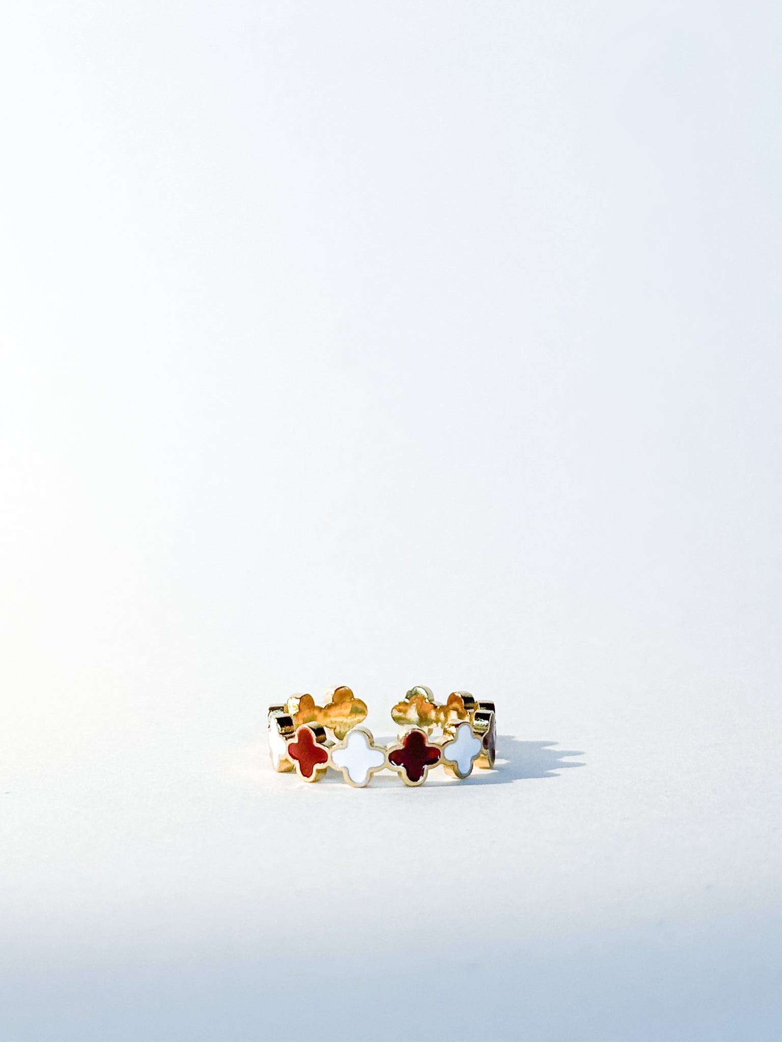 Bague Trèfle Écarlate - Bagues - Bijoux inoxydables